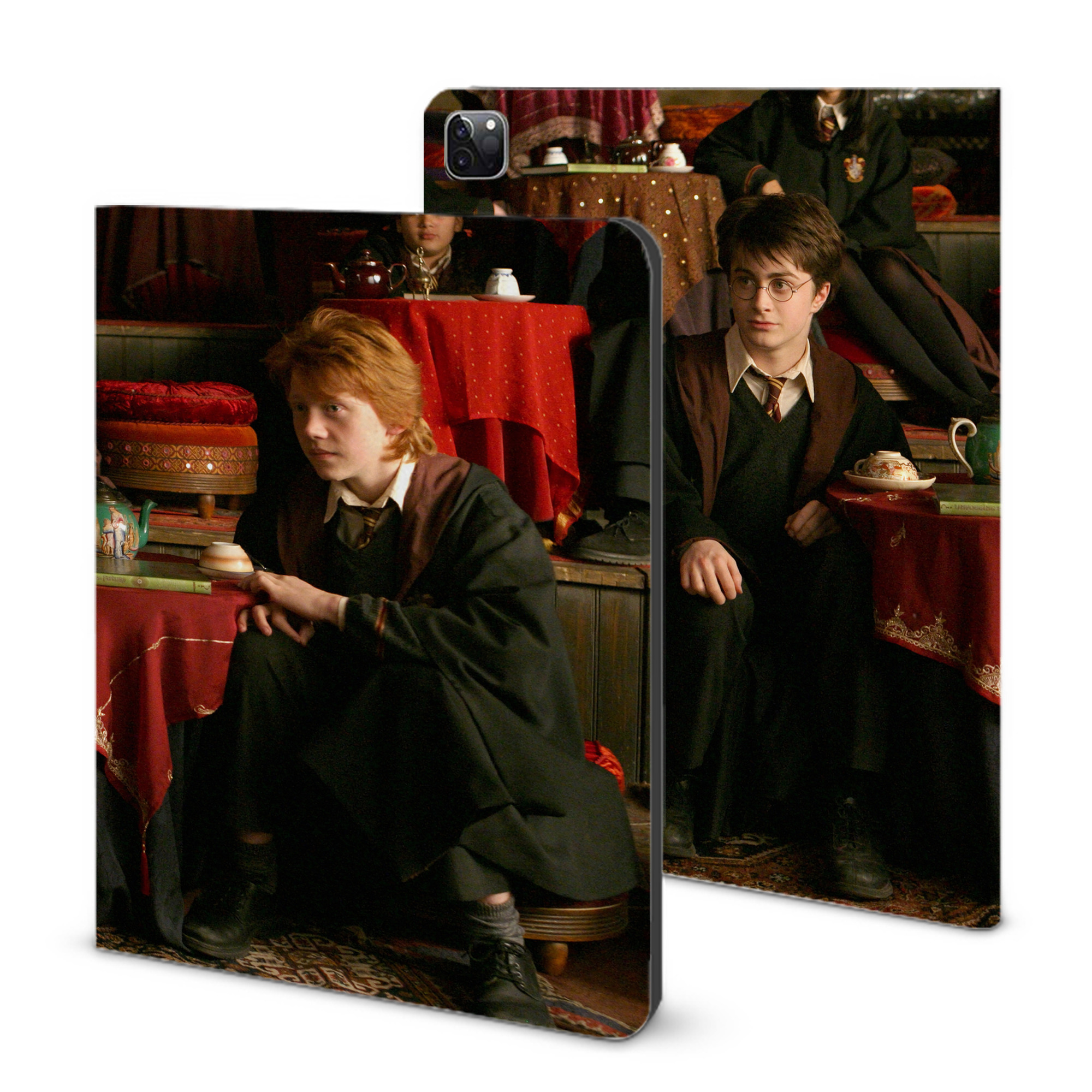 （画像用） Harry Potter ハリー・ポッターシリーズ IPad ケース ブック型 PUレザー TPU 耐衝撃 軽量 薄型 ペン収納なし 全面保護 IPad 各モデル対応